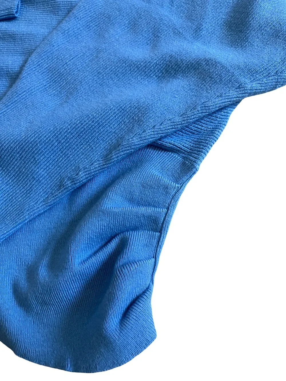 NWT PrettyGarden Boatneck Batwing Knit Sweater – Cerulean Blue size L
